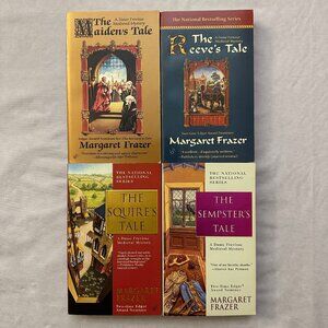 4 Sister Frevisse Medieval Mystery Series Books by Margaret Frazer / Paperback